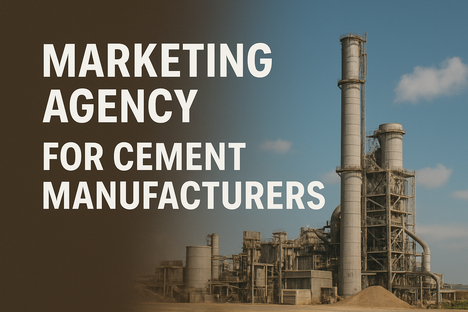 Digital marketing services for cement and construction material manufacturer