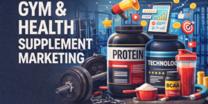 Digital marketing services for gym and health supplements manufacturers