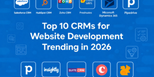 Top 10 CRMs for Website Development Trending in 2026